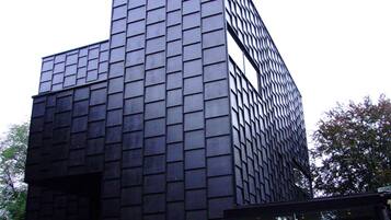 Blick von der Unterkunft