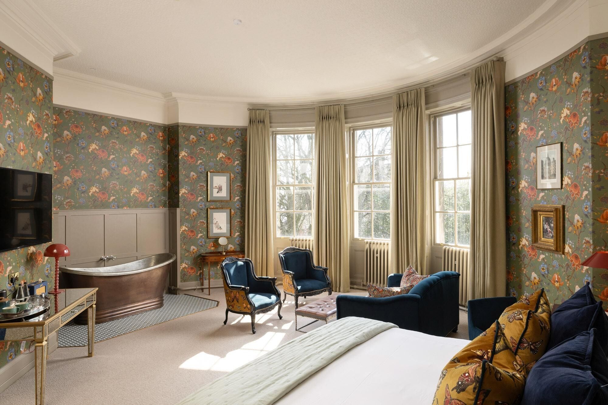 Suite – honeymoon, 1 kingsize-seng | Allergitestet sengetøy, individuelt dekorert og individuelt innredet