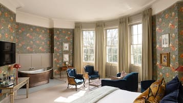 Suite – honeymoon, 1 kingsize-seng | Allergitestet sengetøy, individuelt dekorert og individuelt innredet