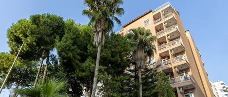 Façade de l’hébergement