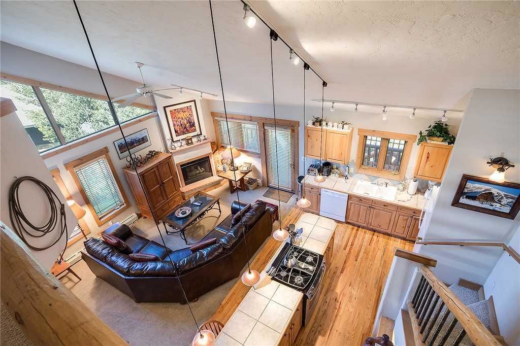 Townhome, Multiple Beds (Saddle Creek SC710) | Living area | TV, fireplace, DVD player