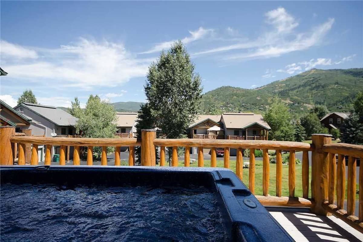Townhouse, flere senger (Saddle Creek SC715) | Utendørs boblebad