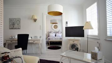 Apartment | 1 Schlafzimmer, Bettwäsche aus ägyptischer Baumwolle