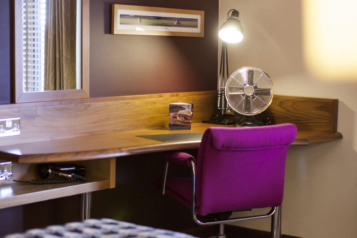 desk, iron/ironing board, free wifi, bed sheets