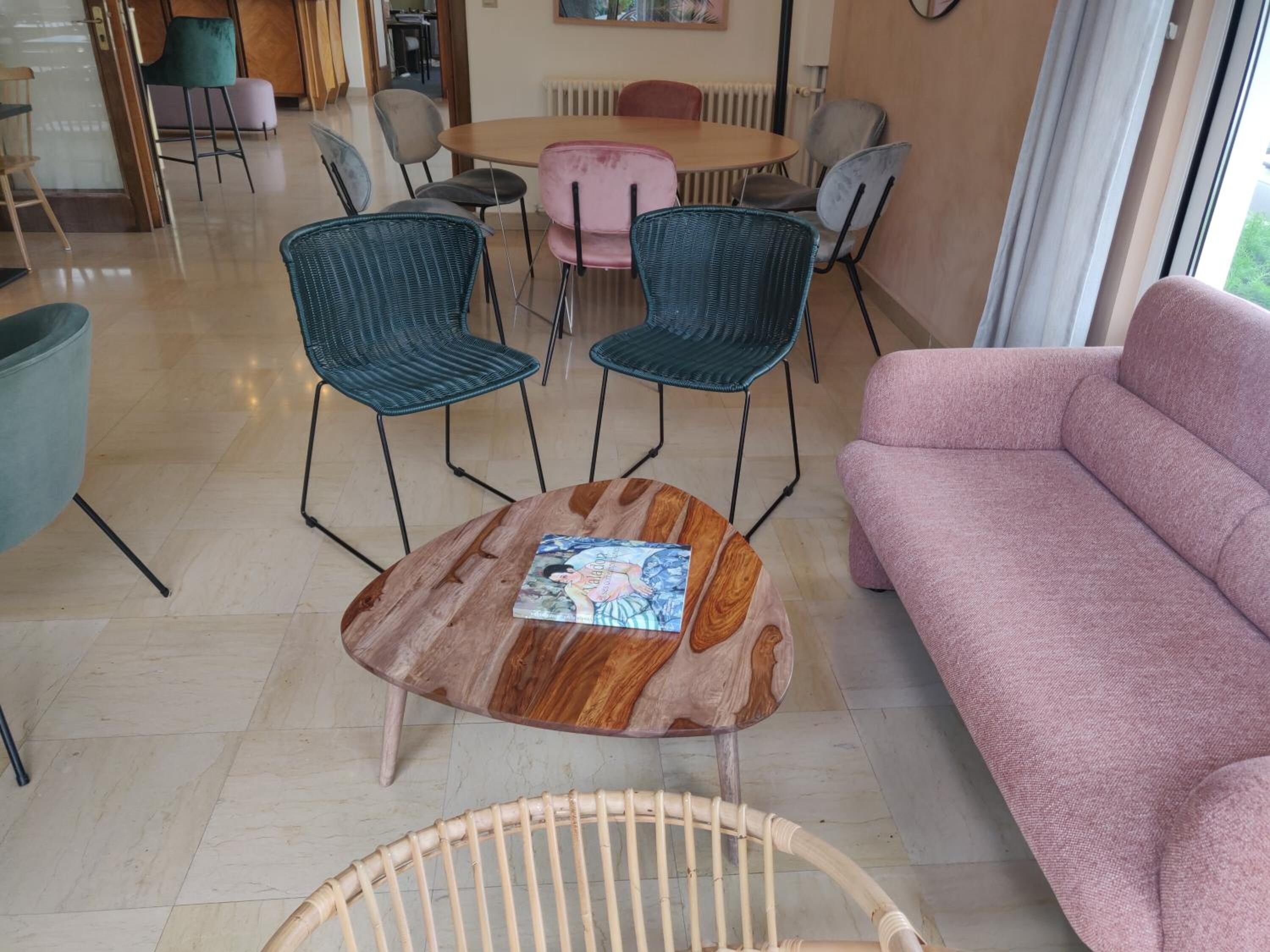 43-inch flat-screen tv with satellite channels, tv, books