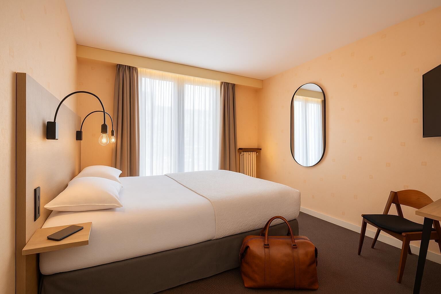 comfort double room | premium bedding, individually decorated, individually furnished, desk