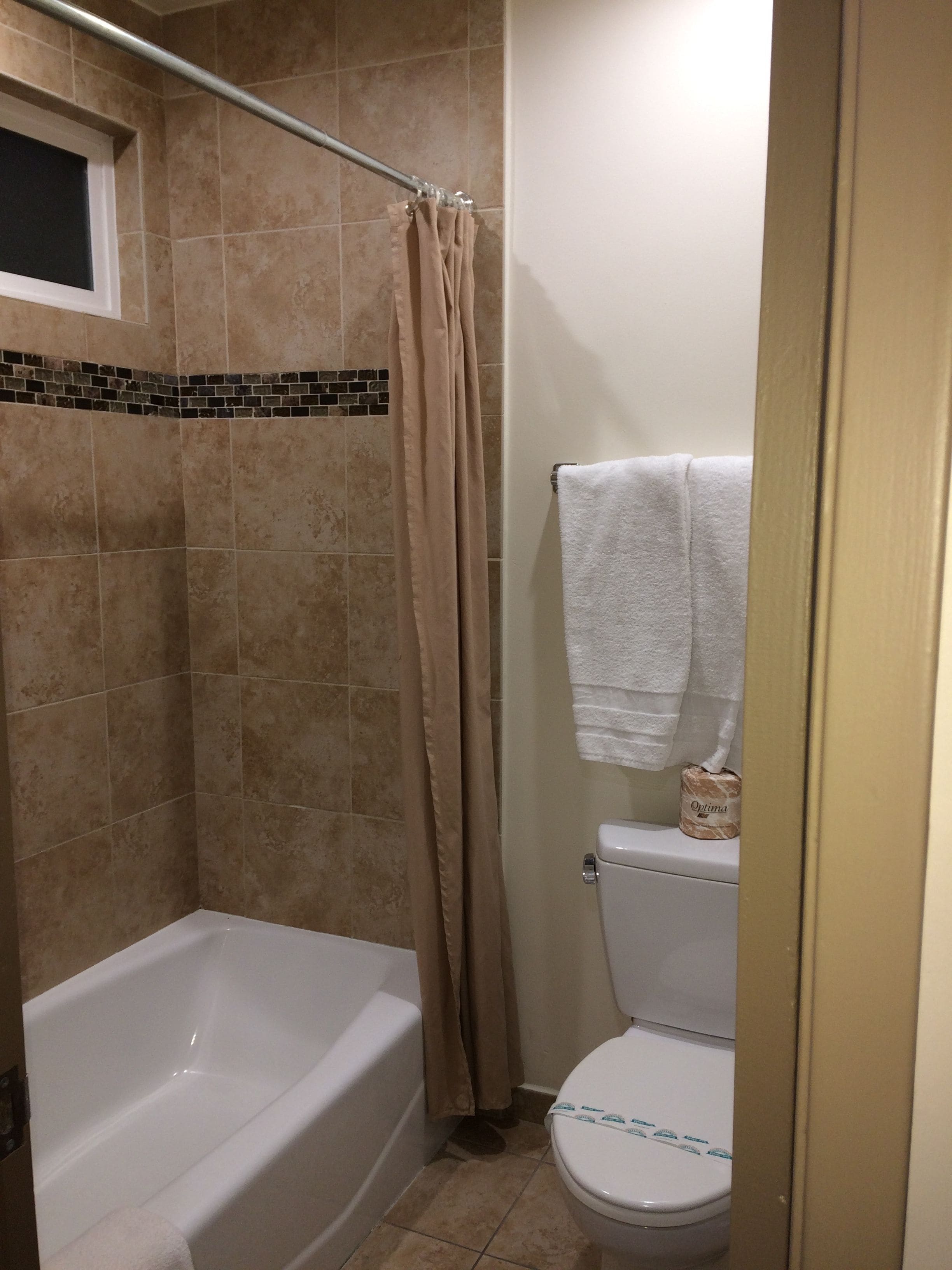 free toiletries, hair dryer, towels, soap