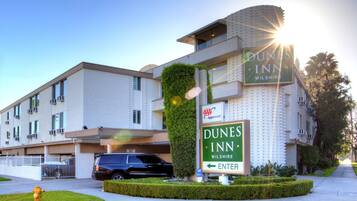 Front of property – evening/night