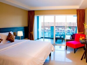 Minibar, värdeförvaringsskåp på rummet, barnsängar och extrasängar