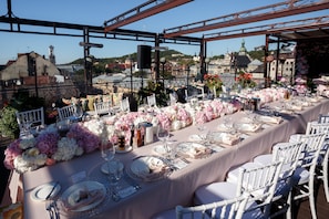 Rooftop terrace