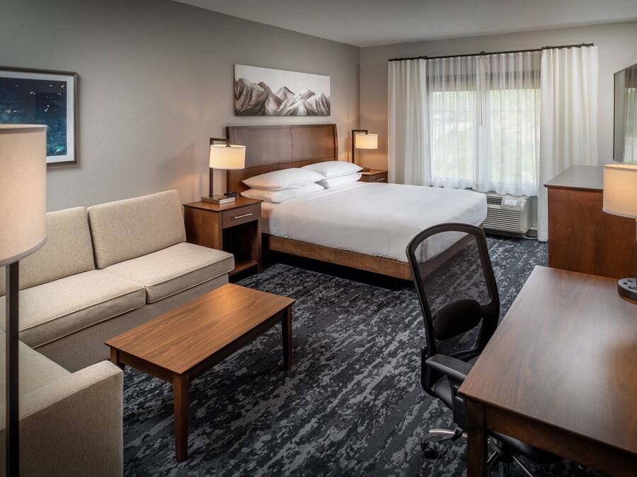 In-room safe, desk, blackout drapes, iron/ironing board