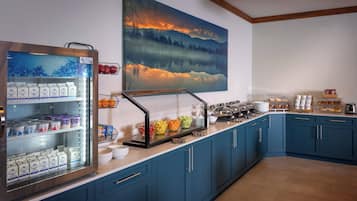 Morgenmad tilberedt efter bestilling hver dag mod et gebyr