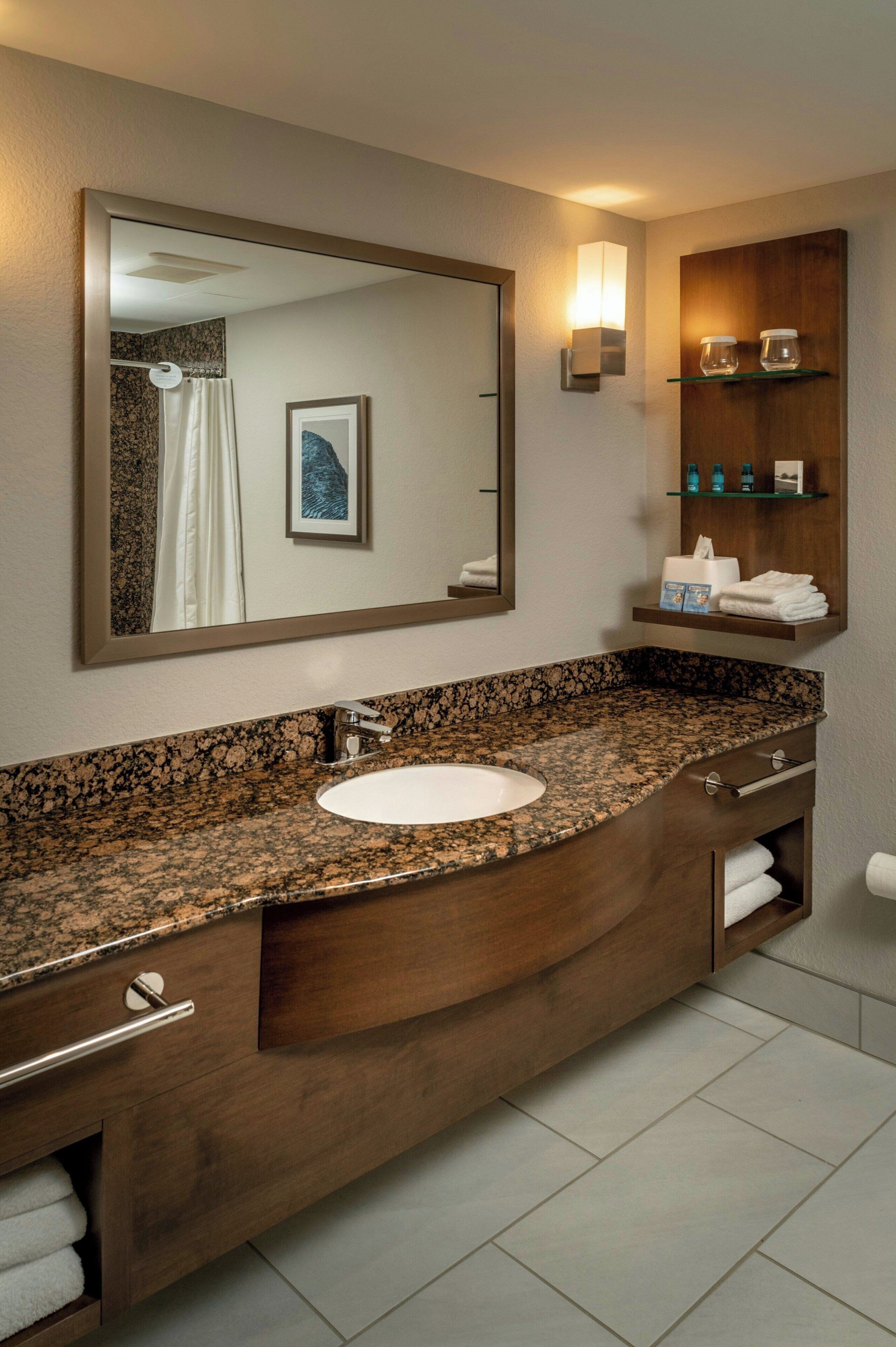 free toiletries, hair dryer, towels, soap