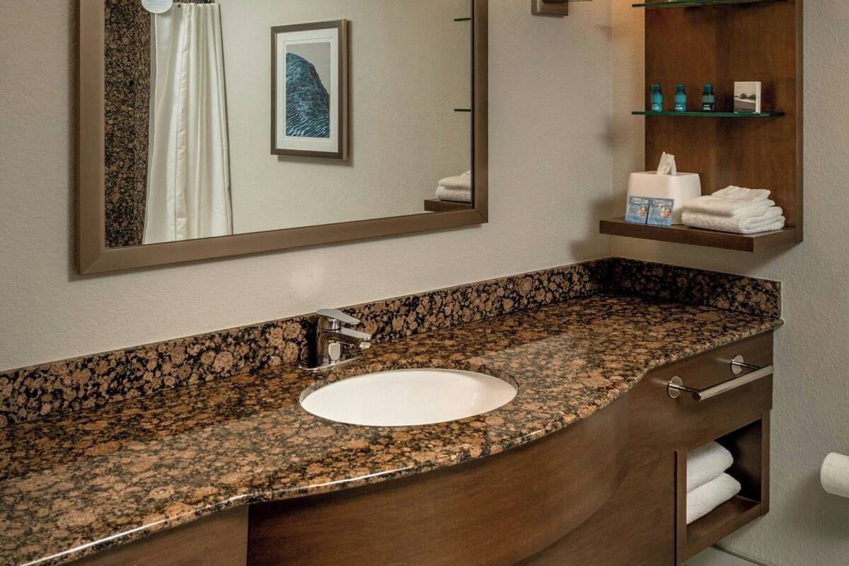 free toiletries, hair dryer, towels, soap