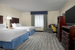 Room, 2 Queen Beds, Non Smoking | Hypo-allergenic bedding, in-room safe, desk, laptop workspace