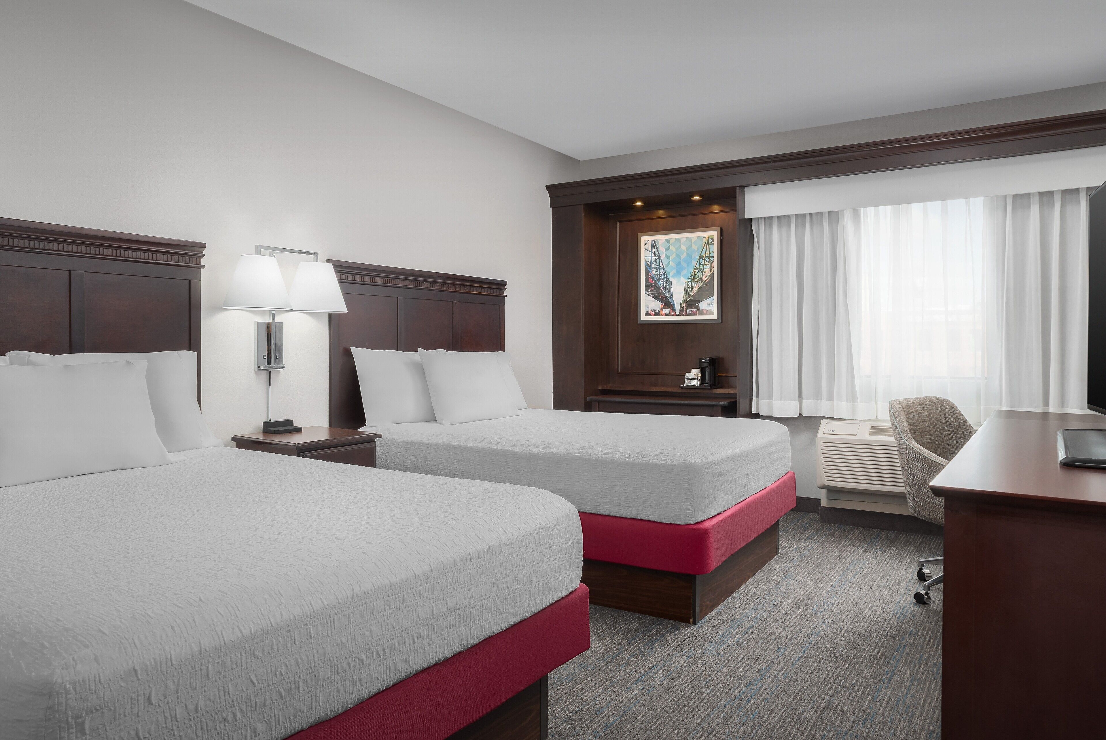 hypo-allergenic bedding, in-room safe, desk, iron/ironing board