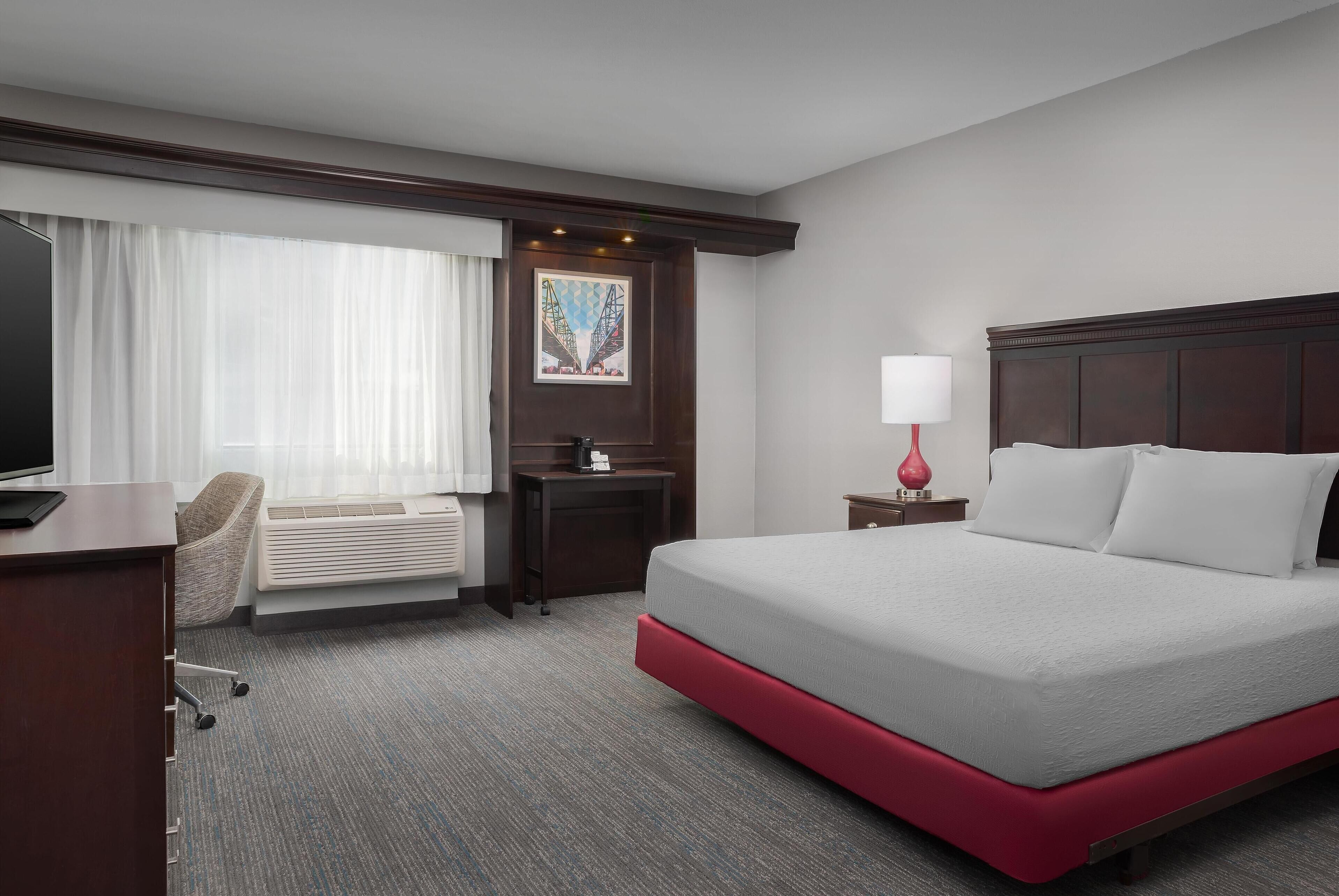 hypo-allergenic bedding, in-room safe, desk, iron/ironing board