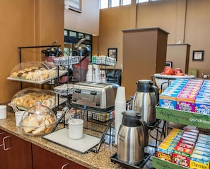 Free daily full breakfast