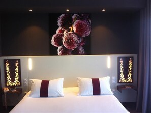 Premium bedding, minibar, in-room safe, desk - Golf Hotel Colvert (Levernois)