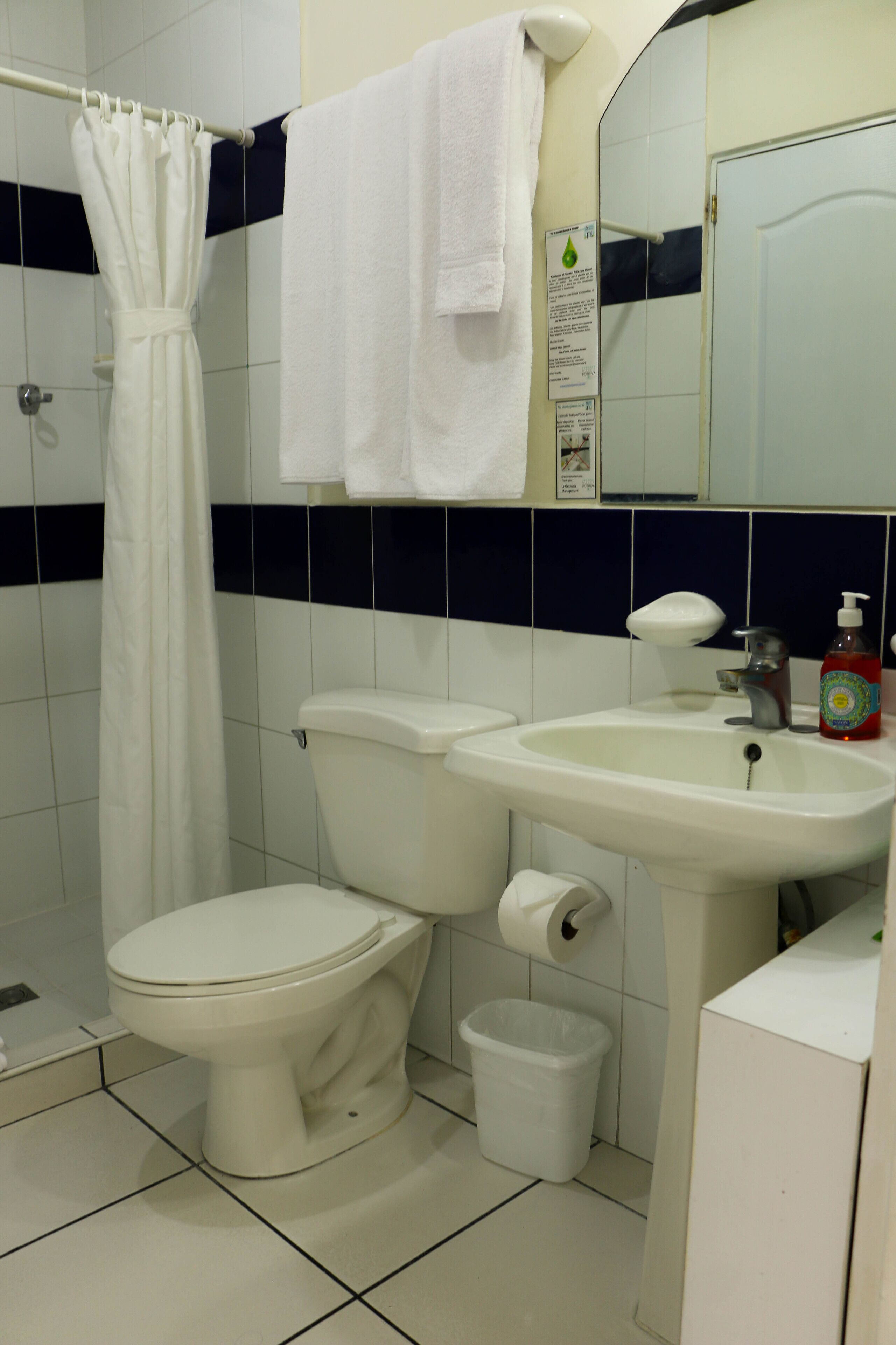 family apartment | bathroom | shower, bidet, towels