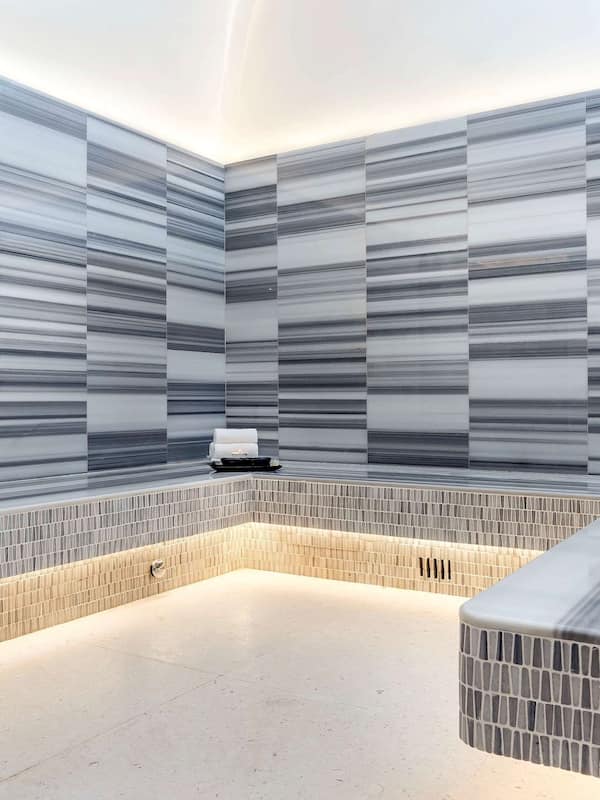 Sale per trattamenti di coppia, bagno turco/hammam