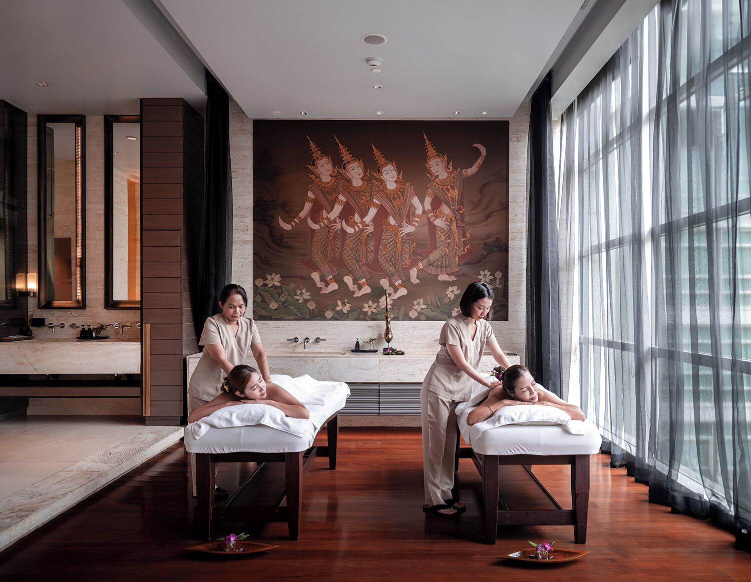 Couples treatment room(s), Turkish bath/hammam, body treatments