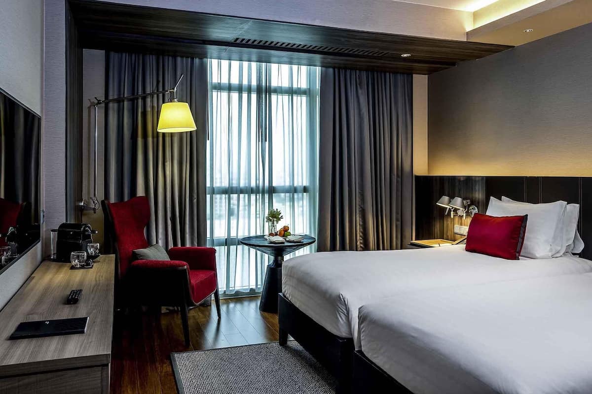 Rom – executive, 2 enkeltsenger, Club Lounge-tilgang (High Floor) | Byutsikt