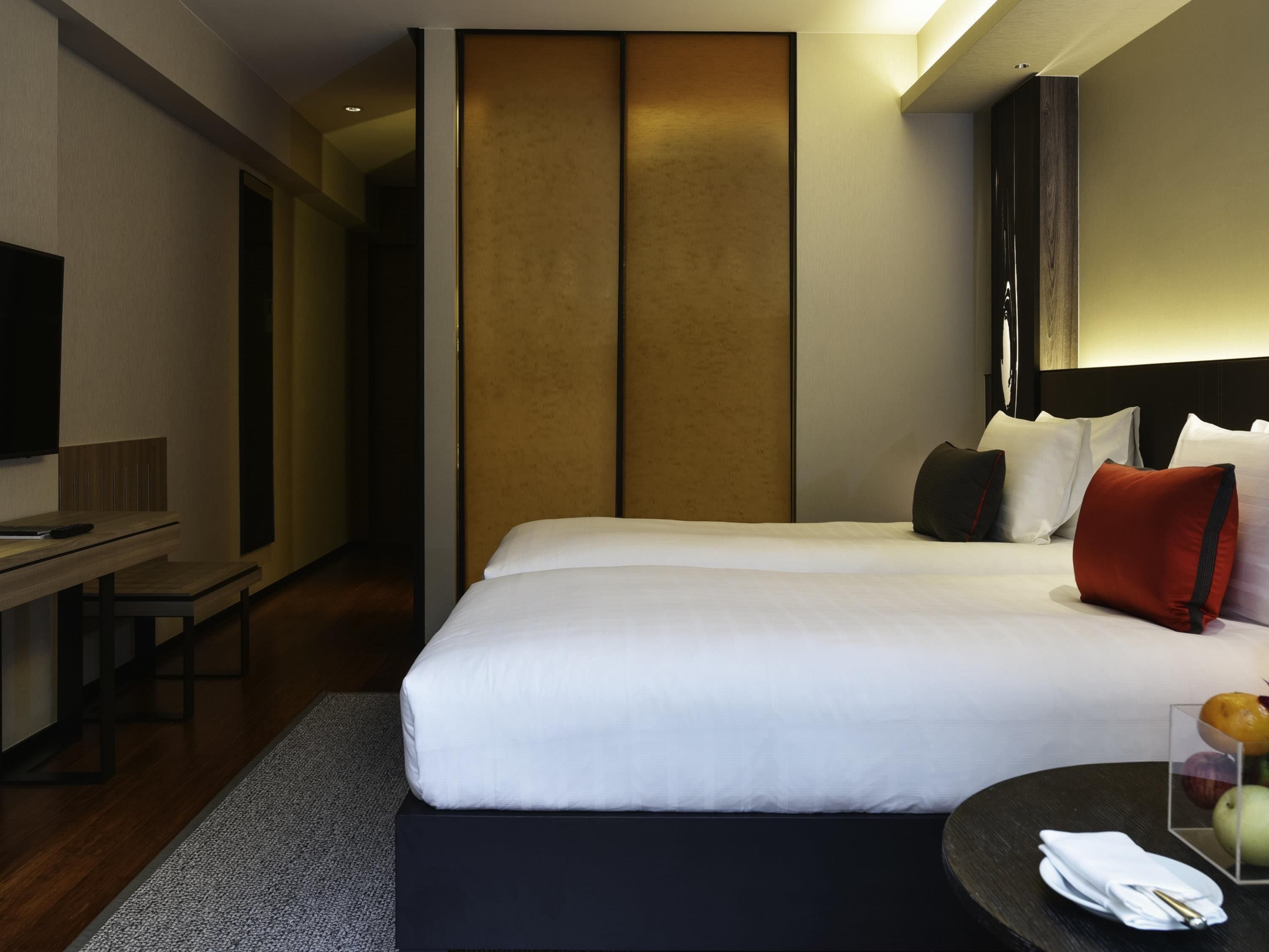 Chambre Deluxe, 2 lits une place