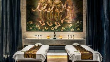 Espace de soins pour les couples, hammam, soins corporels