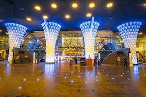 숙박 시설 입구