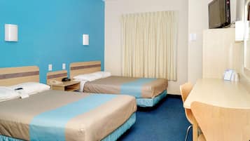 Bureau, rideaux occultants, Wi-Fi gratuit, draps fournis