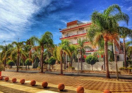 Front of property. Hotel Carmen Teresa