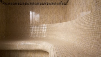 Sauna, bagno turco, trattamenti per il corpo, idroterapia, body wrap