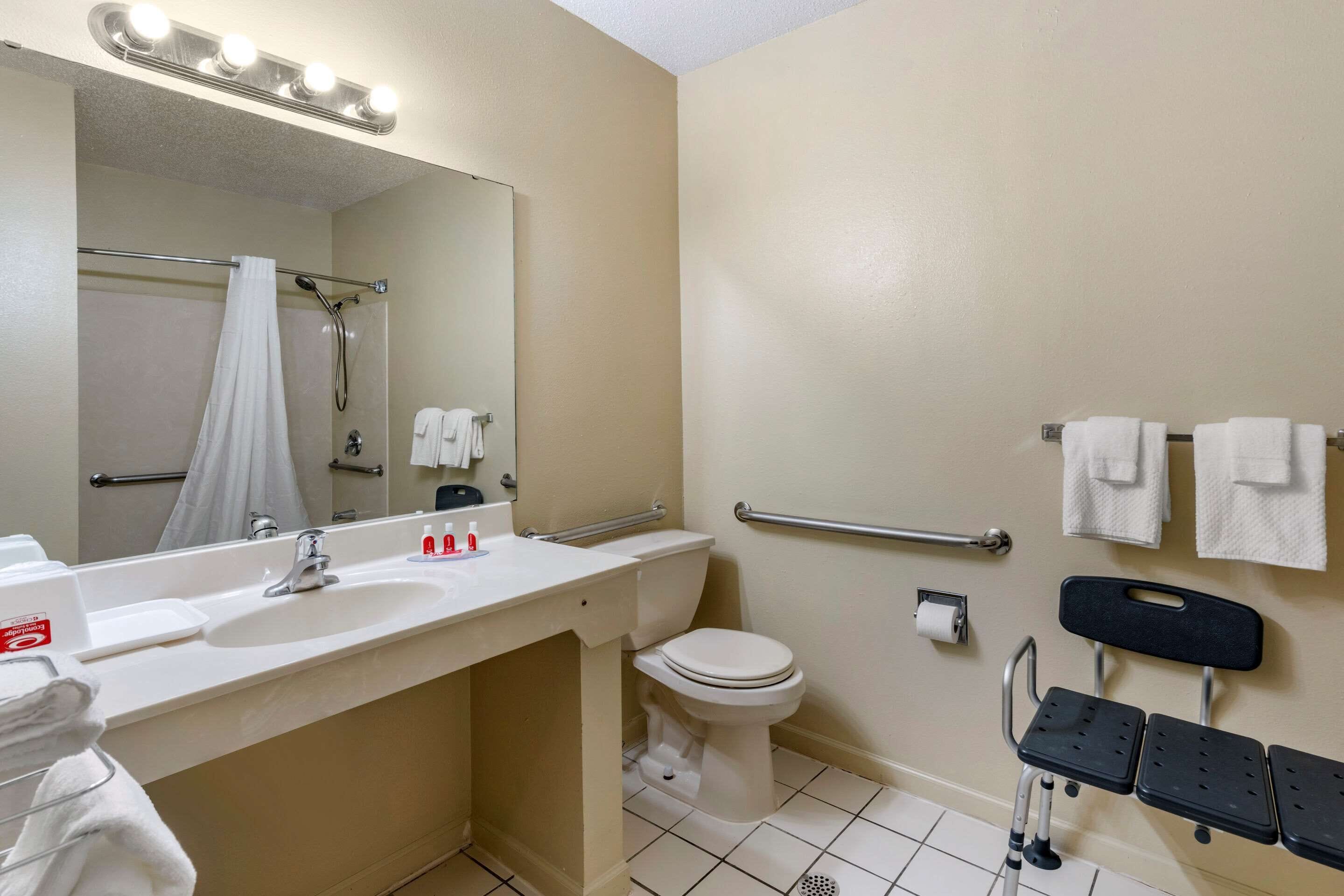 Room, 1 Queen Bed, Accessible, Non Smoking (Efficiency) | Bathroom