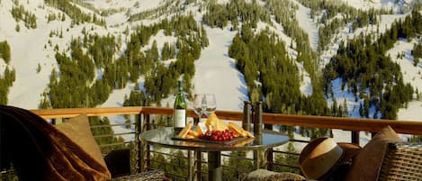 Utsikt fra overnattingsstedet