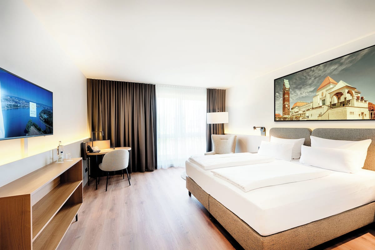 Executive-Doppelzimmer | Hochwertige Bettwaren, Zimmersafe, Schreibtisch