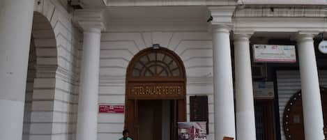 Façade de l’hébergement