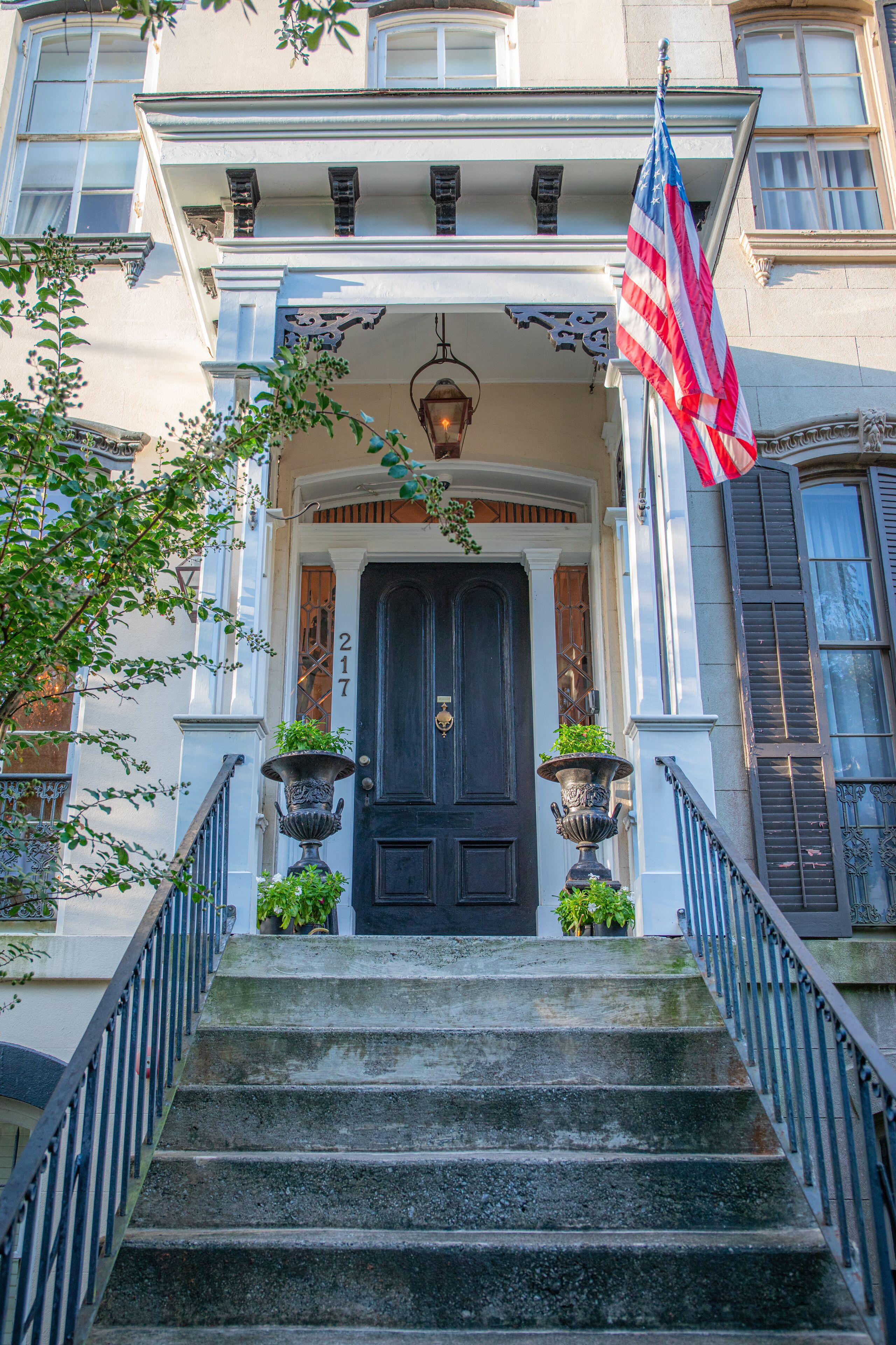 Façade de l’hébergement