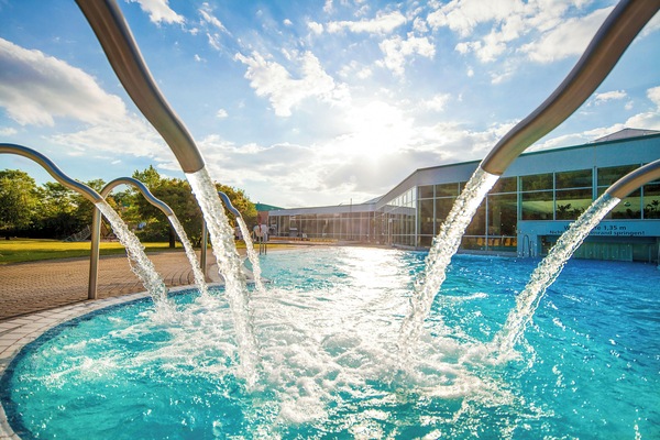 Indoor pool, outdoor pool, open 10 AM to 10 PM, sun loungers