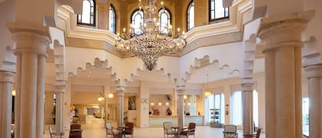 Sala de estar en el lobby