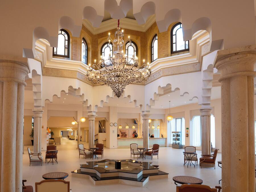 Sitteområde i lobbyen