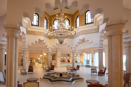 Sala de estar en el lobby