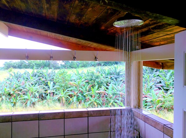 Shared bathroom - Hamakua Guesthouse (Pepeekeo)