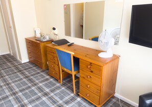 ห้องสแตนดาร์ดดับเบิล, ห้องน้ำในตัว (with shower over bath)