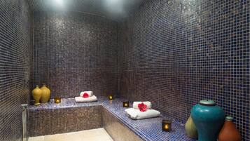 Espace de soins pour les couples, hammam, soins corporels