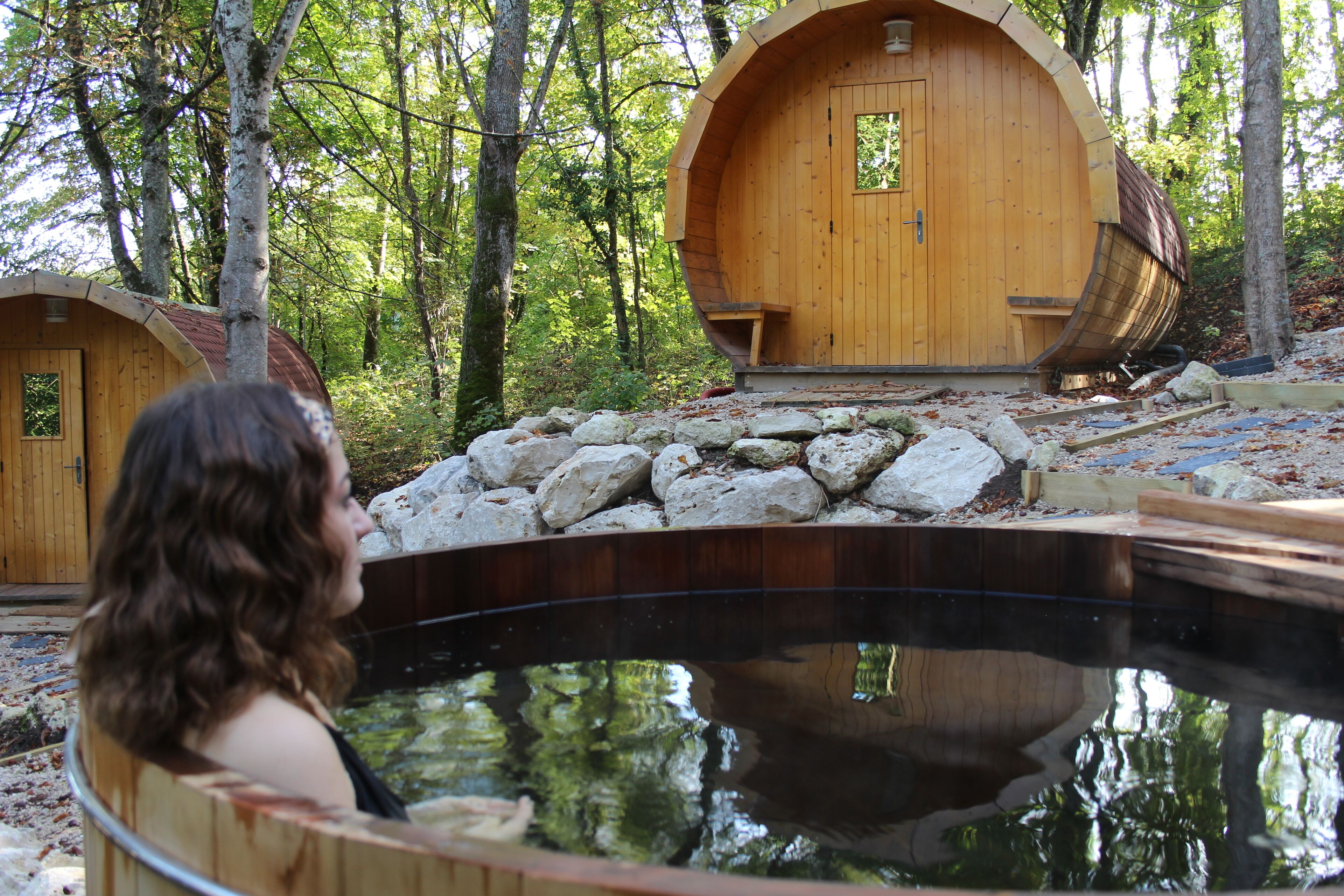 Salas de tratamiento para parejas y baño turco o hammam 