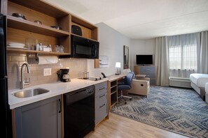 高級寢具、書桌、筆電工作空間、遮光布/窗簾