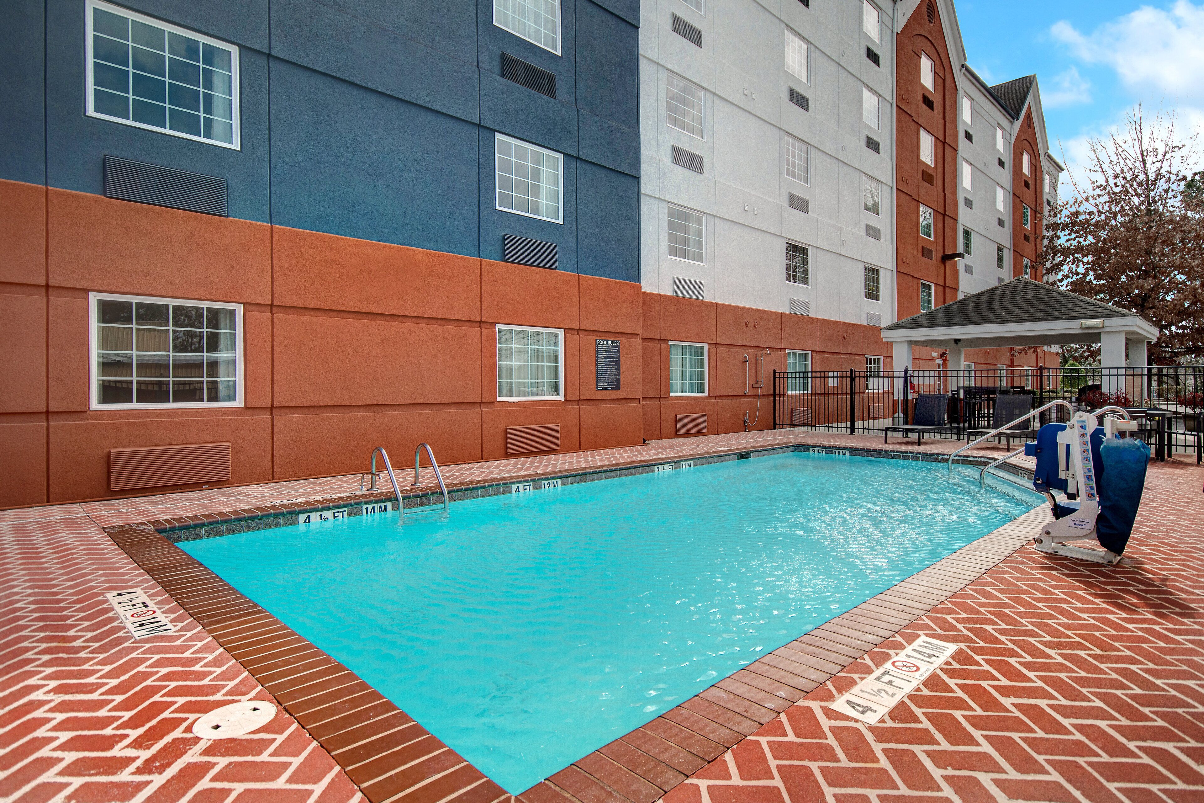 Seasonal outdoor pool