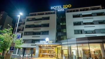 Front of property - evening/night