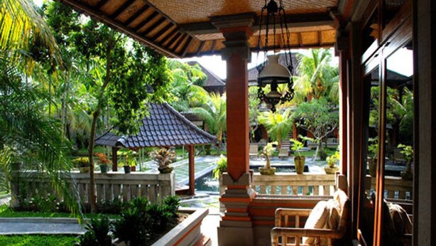 Terrace/patio - Puri Dalem Cottages (Ubud)